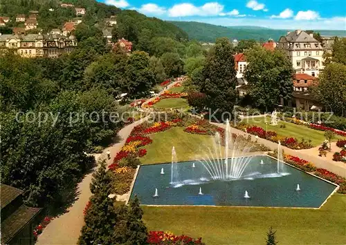 AK / Ansichtskarte Bad Kissingen Rosengarten Kat. Bad Kissingen