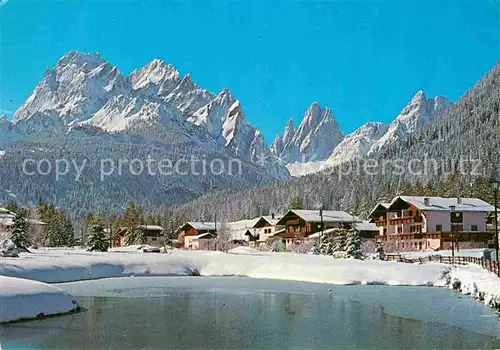 AK / Ansichtskarte Sesto Sexten Suedtirol Rotwand Zwoelferkofel  Kat. Bozen