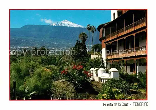 AK / Ansichtskarte Puerto de la Cruz El Teide  Kat. Puerto de la Cruz Tenerife