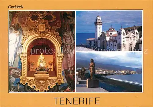 AK / Ansichtskarte Tenerife Basilika de Ntra Sra La Virgen de Candelaria  Kat. Islas Canarias Spanien