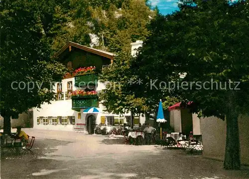 AK / Ansichtskarte Schoenau Berchtesgaden Gasthaus Metzgerei Unterstein Kat. Berchtesgaden