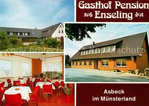 AK / Ansichtskarte Asbeck Ahaus Gasthof Pension Enseling  Kat. Legden