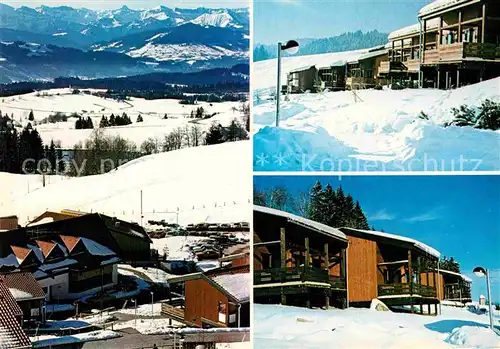 AK / Ansichtskarte Scheidegg Allgaeu Feriendorf Erholungswerk Deutsche Bundespost Kat. Scheidegg