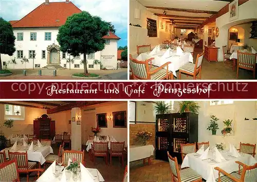 AK / Ansichtskarte Itzehoe Restaurant Cafe Prinzesshof  Kat. Itzehoe