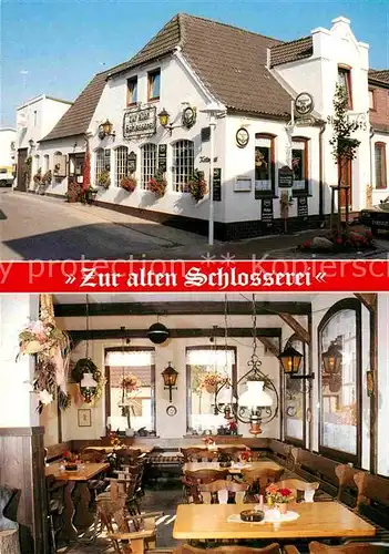 AK / Ansichtskarte Buesum Nordseebad Restaurant Zur alten Schlosserei Kat. Buesum