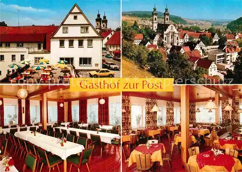 AK / Ansichtskarte Zwiefalten Wuerttemberg Gasthof zur Post