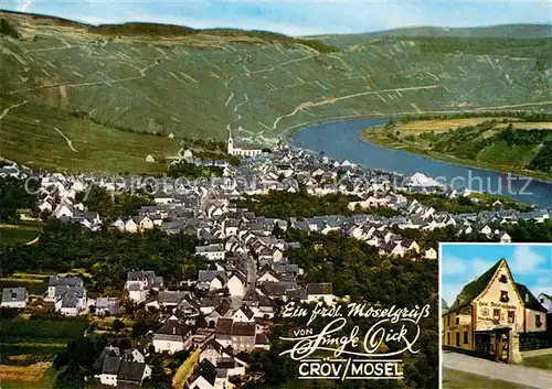 AK / Ansichtskarte Traben Trarbach Fliegeraufnahme Croev Kat. Traben Trarbach