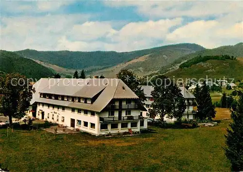 AK / Ansichtskarte Bernau Schwarzwald Gasthof Pension Roessle Kat. Bernau im Schwarzwald