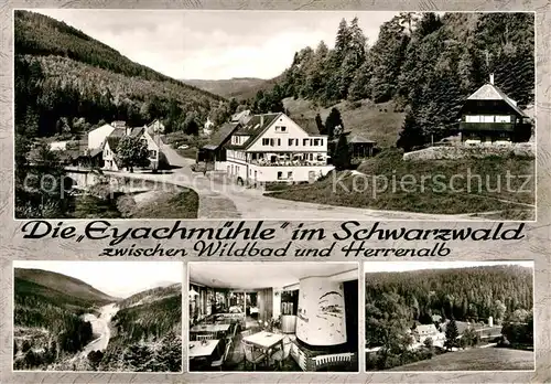 AK / Ansichtskarte Eyachmuehle Gasthaus Pension Wildbad Herrenalb Kat. Dobel