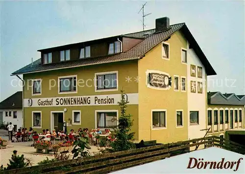 AK / Ansichtskarte Doerndorf Mittelfranken Gasthaus Pension Sonnenhang Kat. Denkendorf