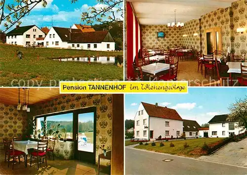 AK / Ansichtskarte Oldendorf Wiehengebirge Pension Tannenhof Kat. Melle