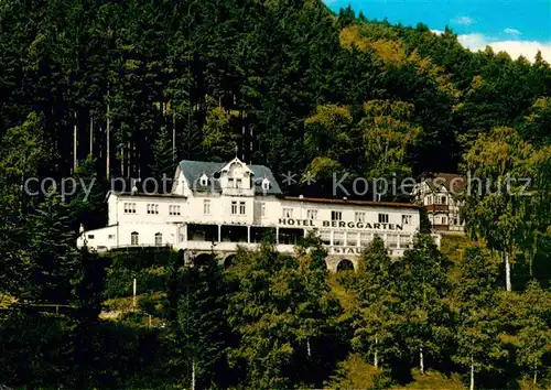 AK / Ansichtskarte Biedenkopf Hotel Berggarten Kat. Biedenkopf