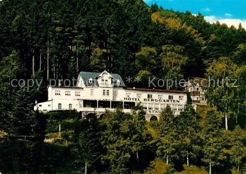 AK / Ansichtskarte Biedenkopf Hotel Berggarten Kat. Biedenkopf