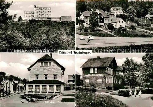 AK / Ansichtskarte Finsterbergen Erholungsheim Wilhelm Pieck FDGB Heim Tanne Kat. Finsterbergen Thueringer Wald