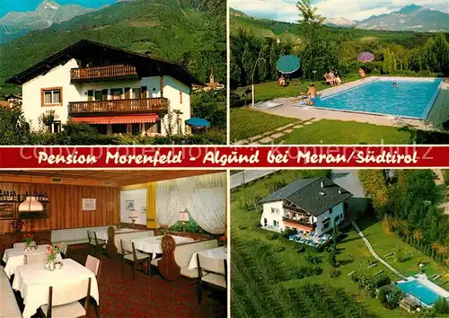 AK / Ansichtskarte Algund Merano Pension Villa Morenfeld Kat. Italien