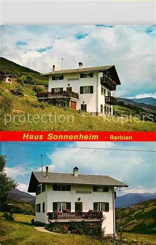 AK / Ansichtskarte Barbian Haus Sonnenheim