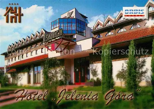 AK / Ansichtskarte Jelenia Gora Hirschberg Schlesien Hotel Orbis