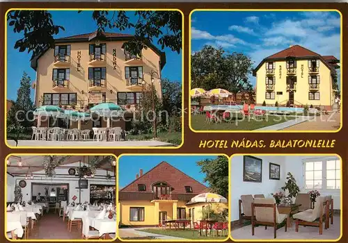 AK / Ansichtskarte Balatonlelle Hotel Nadas Gasthaus Restaurant Kat. Fonyod