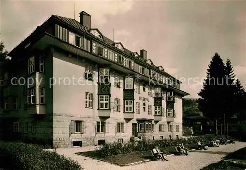 AK / Ansichtskarte Krkonose Hotel Bellevue Kat. Polen