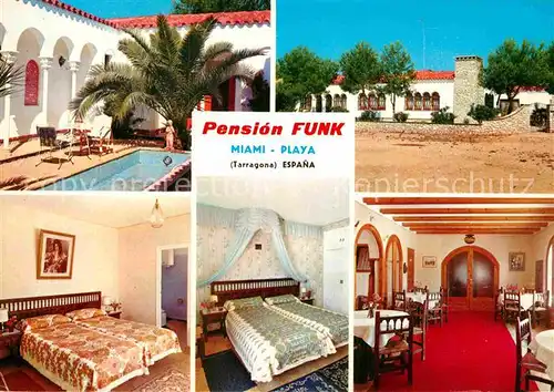 AK / Ansichtskarte Tarragona Miami Playa Pension Funk Kat. Costa Dorada Spanien