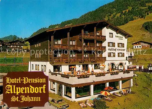 AK / Ansichtskarte Sankt Johann Pongau Hotel Pension Alpendorf Kat. Sankt Johann im Pongau