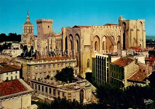 AK / Ansichtskarte Avignon Vaucluse Notre Dame des Doms Palais des Papes Kat. Avignon