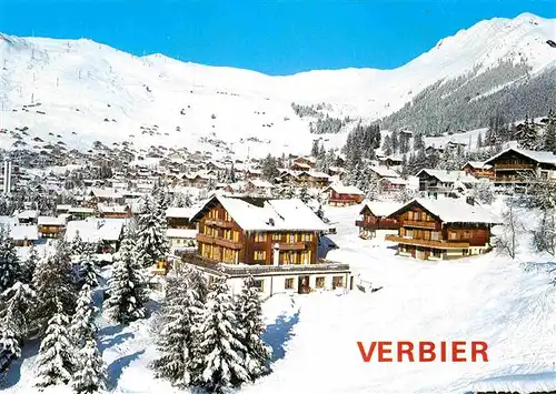 AK / Ansichtskarte Verbier Panorama Station d hiver Alpes Kat. Verbier