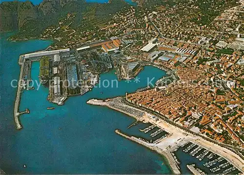 AK / Ansichtskarte La Ciotat Fliegeraufnahme Kat. La Ciotat