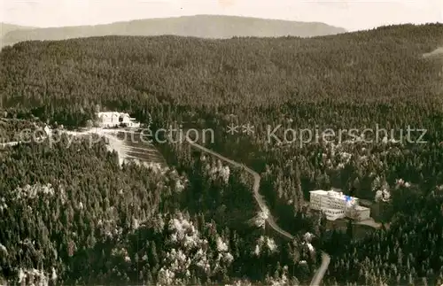 AK / Ansichtskarte Sand Buehl Friedrich Hilda Heim und Kurhaus Sand Fliegeraufnahme Kat. Buehl