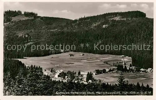 AK / Ansichtskarte Herrenwies Panorama Kat. Forbach