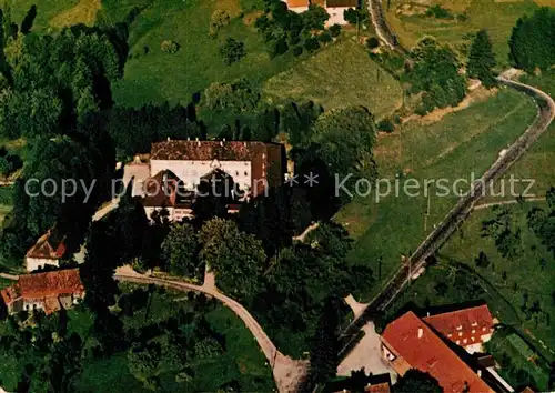 AK / Ansichtskarte Neusatzeck Kloster der Dominikanerinnen mit Exerzitienhaus Fliegeraufnahme Kat. Buehl