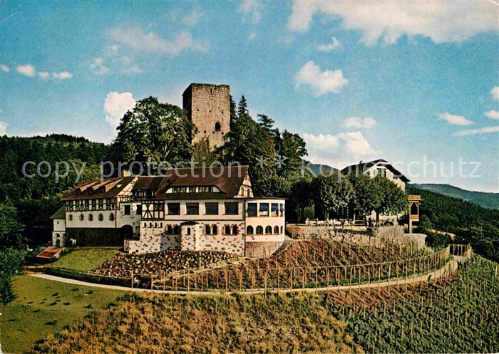 AK / Ansichtskarte Buehl Baden Burg Windeck Hotel und Burggaststaette ...