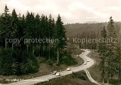 AK / Ansichtskarte Schwarzwaldhochstrasse Teilansicht