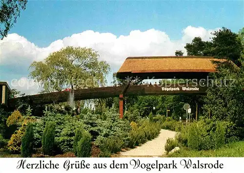 AK / Ansichtskarte Walsrode Lueneburger Heide Vogelpark Kat. Walsrode