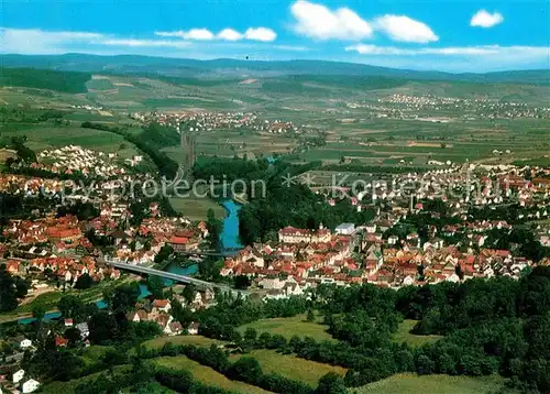 AK / Ansichtskarte Rotenburg Fulda Fliegeraufnahme Kat. Rotenburg a.d. Fulda