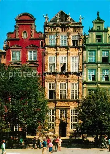 AK / Ansichtskarte Gdansk Goldenes Haus Kat. Gdansk