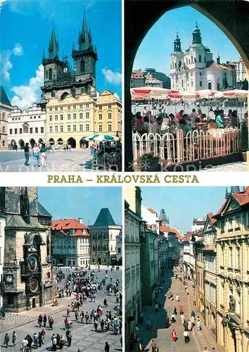 AK / Ansichtskarte Prag Prahy Prague Kralovska Cesta Kat. Praha
