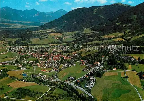AK / Ansichtskarte Bad Kohlgrub gegen Loisachtal Alpenpanorama Fliegeraufnahme Kat. Bad Kohlgrub