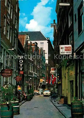 AK / Ansichtskarte Amsterdam Niederlande Voetboogstraat  Kat. Amsterdam