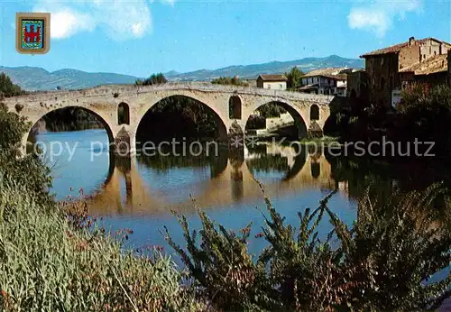 AK / Ansichtskarte Puente la Reina Puente Romanico 