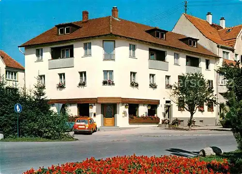 AK / Ansichtskarte Bad Duerrheim Restaurant Jaegerstuben Pension Stark Kat. Bad Duerrheim