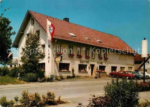 AK / Ansichtskarte Bad Duerrheim Gasthof Pension Blume Kat. Bad Duerrheim