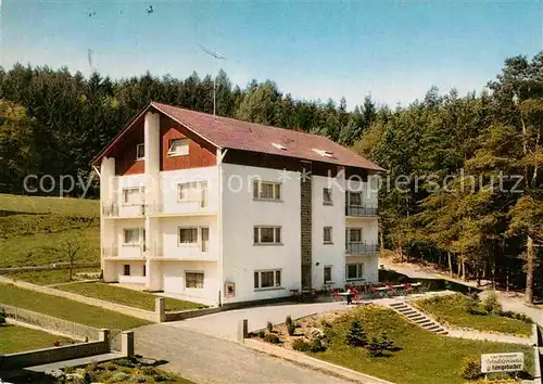 AK / Ansichtskarte Bad Soden Taunus Cafe Pension Hotel Waldfriede Kat. Bad Soden am Taunus