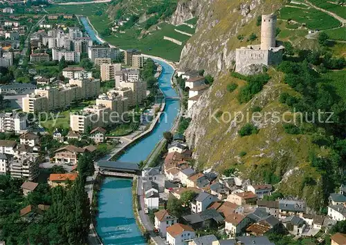 AK / Ansichtskarte Martigny VS Dranse Batiaz Chateau  Kat. Martigny