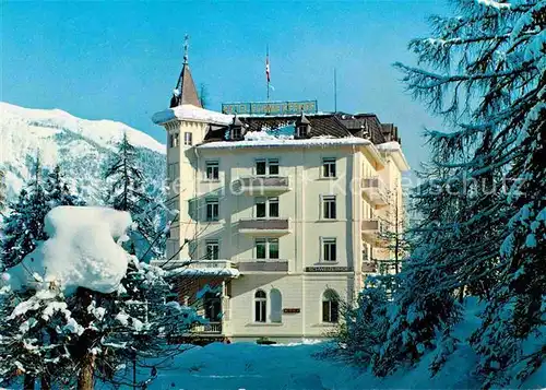AK / Ansichtskarte Flims Waldhaus Hotel Schweizerhof  Kat. Flims Waldhaus