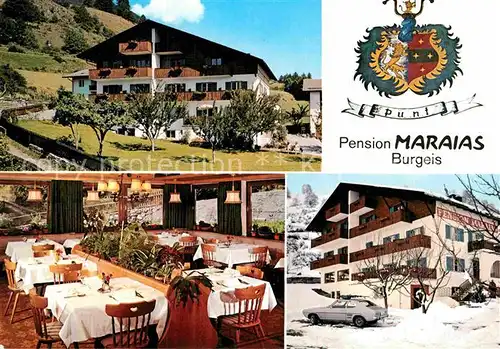 AK / Ansichtskarte Burgeis Fuerstenburg Pension Maraias  Kat. 