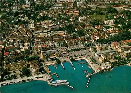 AK / Ansichtskarte Neuchatel NE Vue aerienne Fliegeraufnahme Kat. Neuchatel