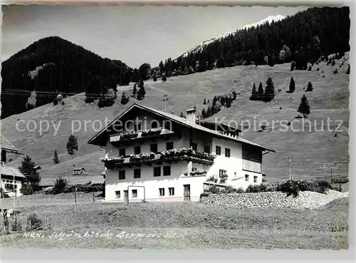 AK / Ansichtskarte Lermoos Tirol Haus Schwarzblick Kat. Lermoos