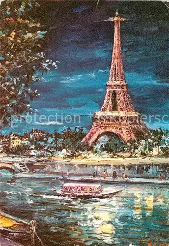 AK / Ansichtskarte Paris Eiffelturm Kat. Paris