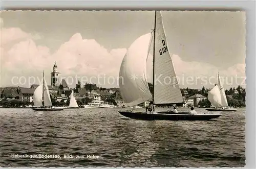 AK / Ansichtskarte ueberlingen Bodensee Blick zum Hafen Kat. ueberlingen